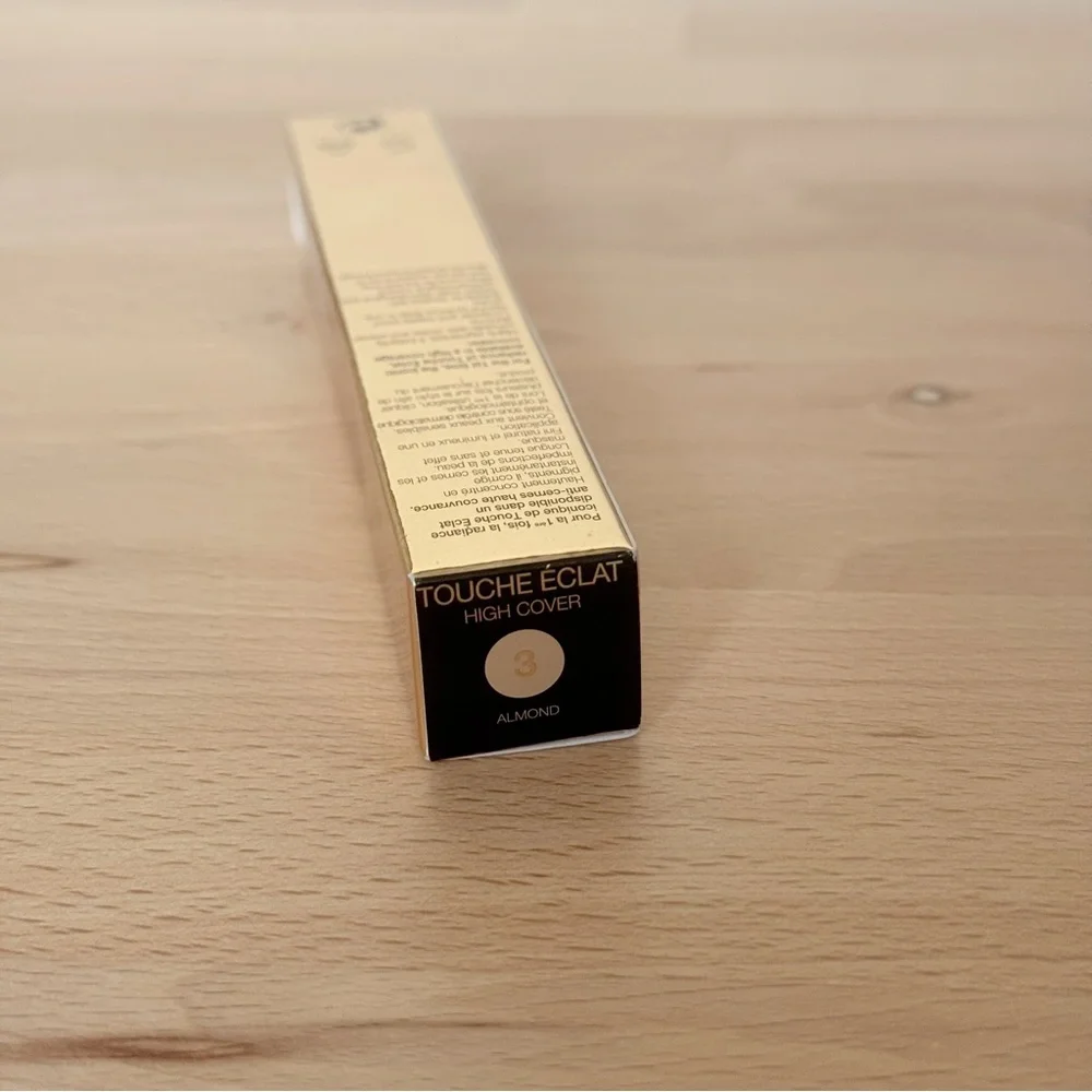 YSL TOUCHE ÉCLAT HIGH COVER RADIANT CONCEALER #3 Almond - Picture 5 of 6
